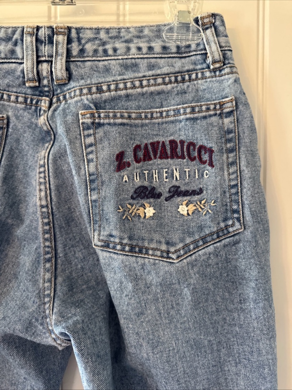 Vintage 80’s 90’s Z Cavaricci Slim Fit Denim Jeans Women’s 30 / 31 made in USA
